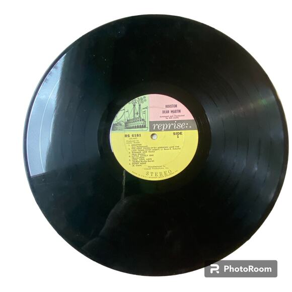 Dean Martin Houston Vinyl Record 12 in 33 rpm LP Album Reprise RS 6181 Vintage - Picture 5 of 9